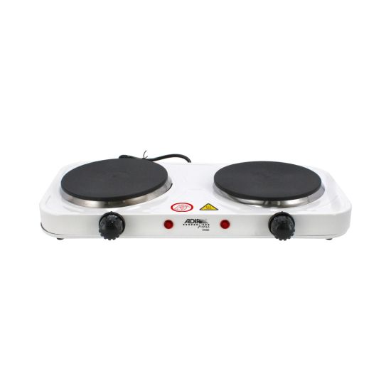 Parrilla eléctrica de 2 quemadores tipo disco 10585 Adir
