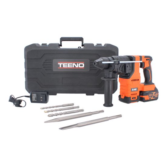 Rotomartillo cincelador SDS Plus inalámbrico 20 V ZS-402 4 Teeno