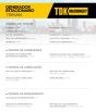 Generador estacionario TDKGA44 TDK MACHINERY