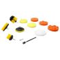 Juego de 11 Cepillos para taladro 11540 Adir