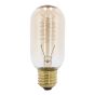 Lámpara de filamento de carbón espiral T45 40 W Vintage 5764 Adir