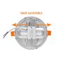 Empotrado circular con base ajustable 12 W luz cálida 6335 Adir