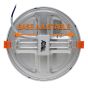 Empotrado circular con base ajustable 24 W luz cálida 6339 Adir