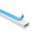 Canaleta de 1 vía 16 x 25 mm 2 metros 6437 Adir