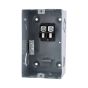 Centro de carga de 2 unidades 50 Amp empotrable 7052 Adir