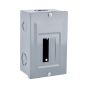 Centro de carga de 2 unidades 40 Amp de sobreponer 7053 Adir