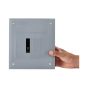 Centro de carga de 4 unidades 100 Amp empotrable 7054 Adir
