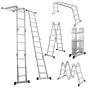 Escalera multiusos con charolas 12 escalones 947 Adir