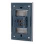 Placa con apagador sencillo Tiffany Cristal 9781 Adir