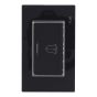 Placa con Timbre Tiffany Cristal 9792 Adir