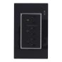 Placa con 3 contactos aterrizados Tiffany Cristal 9793 Adir