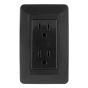 Placa con 2 contactos Capri 9958 Adir