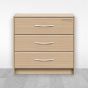 Jaladera infinity blanca 128 mm HE-533 Arte Fino