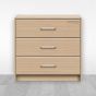 Jaladera Siena níquel satín 96 mm HE-551-NS Arte Fino