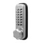 Cerradura de combinación mecánica cromo satinado PF0283 Top Forge