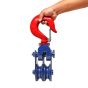 Polea doble giratoria pasteca de 5" para 4 tons. con gancho y seguro 1/2" 274172 OBI