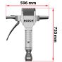 Martillo demoledor 2000 W Professional GSH 27 VC Bosch