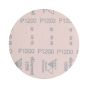 Disco lija automotriz 5" sin agujeros G1200 Siaspeed 1950 SIA