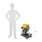 Cortadora de metales 14" 2,200 W DW872 Dewalt 