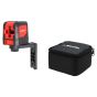 Nivel láser rojo 20 metros 7NIVELLASER20M Bellota
