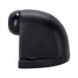 Tope de piso Alien negro mate 1132 Lusar