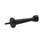 Tope de pared negro mate 1137 Lusar