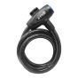 Cable candado flexible de 1 metro 1501D
