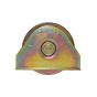 Rueda de acero con placa de 50 mm Premium Ducasse