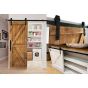 Sistema colgante para puertas de paso estilo Granero Ducasse