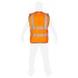 Chaleco de seguridad de alta visibilidad naranja XXL SR1060-NJ MR Seguridad