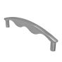 Jaladera Olas níquel satinado 96 mm 3882 Handy Home