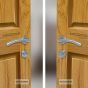 Cerradura de embutir para baño 6511 Deluxe Dexter