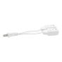 Extensión doméstica blanca 10 cm ED13-1B Igoto