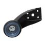 Pata para sofá y muebles 90 mm negro mate 792-0979 Herrasa
