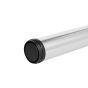 Pata metálica para mesa 87 cm cromo 79-2441 Herrasa