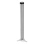 Pata metálica para mesa 71 cm cromo 79-8211 Herrasa