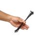Cincho de plástico 20 cm x 3.6 mm negro 100 piezas 37573 Fischer