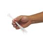 Cincho de plástico 16 cm x 2.5 mm blanco 100 piezas 37489 Fischer