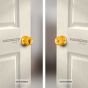 Cerradura para baño latón brillante 587PB-BK Feiteli