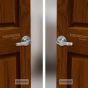 Cerradura para baño níquel satinado 305 SN-BK Feiteli