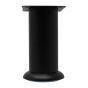 Pata para sofá y muebles 120 mm negro mate PS-2713 FH