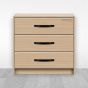 Jaladera para mueble negro mate 128 mm JN-1422 Bolder