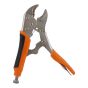 Pinza de presión mordaza curva 7" SW-8102012HT Fumetax