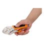 Pinza de presión mordaza curva 7" SW-8102012HT Fumetax