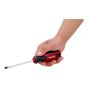 Desarmador punta plana 1/4" x 4" SW-810901003 Fumetax