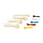 Cinchos de nylon surtidos 650 piezas FP0009 Fulgore