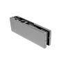 Herraje superior para puerta satinado BRK020 Bruken