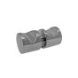 Perilla para puertas de cristal satinada BRK225 Bruken