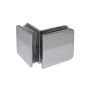 Clip vidrio-vidrio a 90° cromado BRK732 Bruken
