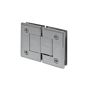 Bisagra vidrio-vidrio a 180° cromo BRK718 Bruken